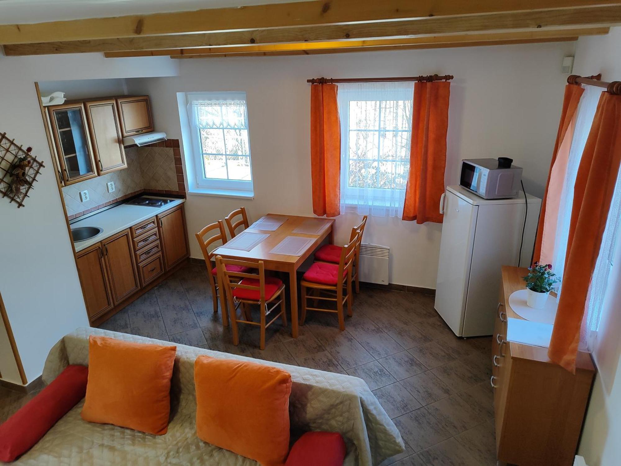 Chaty Kolodeje - Ubytovani U Reky V Soukromem Arealu-Orange Kolodeje nad Luznici Exterior foto
