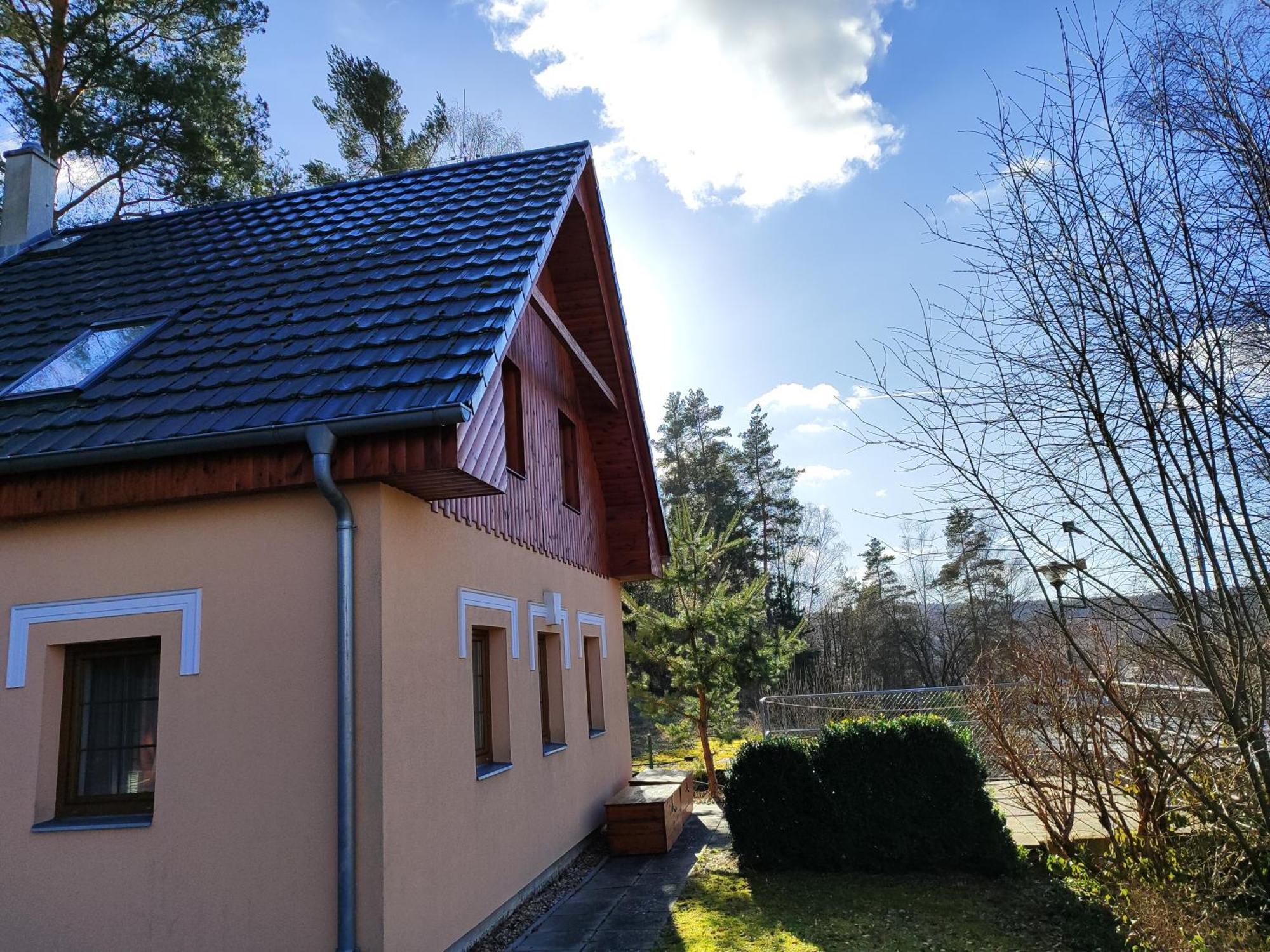 Chaty Kolodeje - Ubytovani U Reky V Soukromem Arealu-Orange Kolodeje nad Luznici Exterior foto